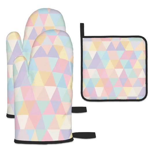 Amor di Stelle® FUOCO – Designer Ofenhandschuh & Topflappen Set - Kitchen Decor Jetzt einkaufen