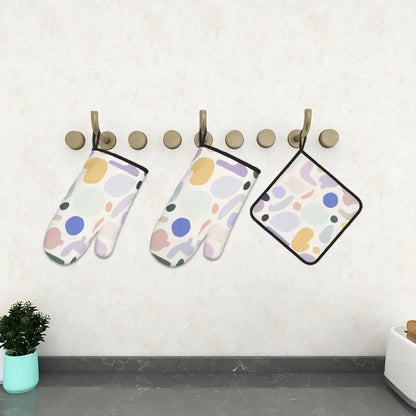 Amor di Stelle® FUOCO – Designer Ofenhandschuh & Topflappen Set - Kitchen Decor Jetzt einkaufen