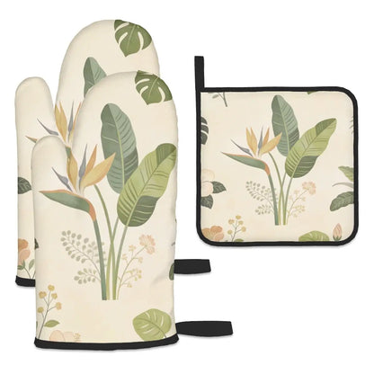 Amor di Stelle® FUOCO – Designer Ofenhandschuh & Topflappen Set - Kitchen Decor Jetzt einkaufen