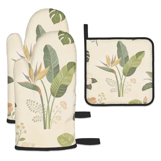 Amor di Stelle® FUOCO – Designer Ofenhandschuh & Topflappen Set - Kitchen Decor Jetzt einkaufen