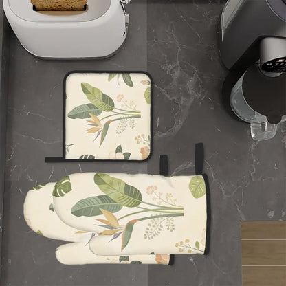Amor di Stelle® FUOCO – Designer Ofenhandschuh & Topflappen Set - Kitchen Decor Jetzt einkaufen