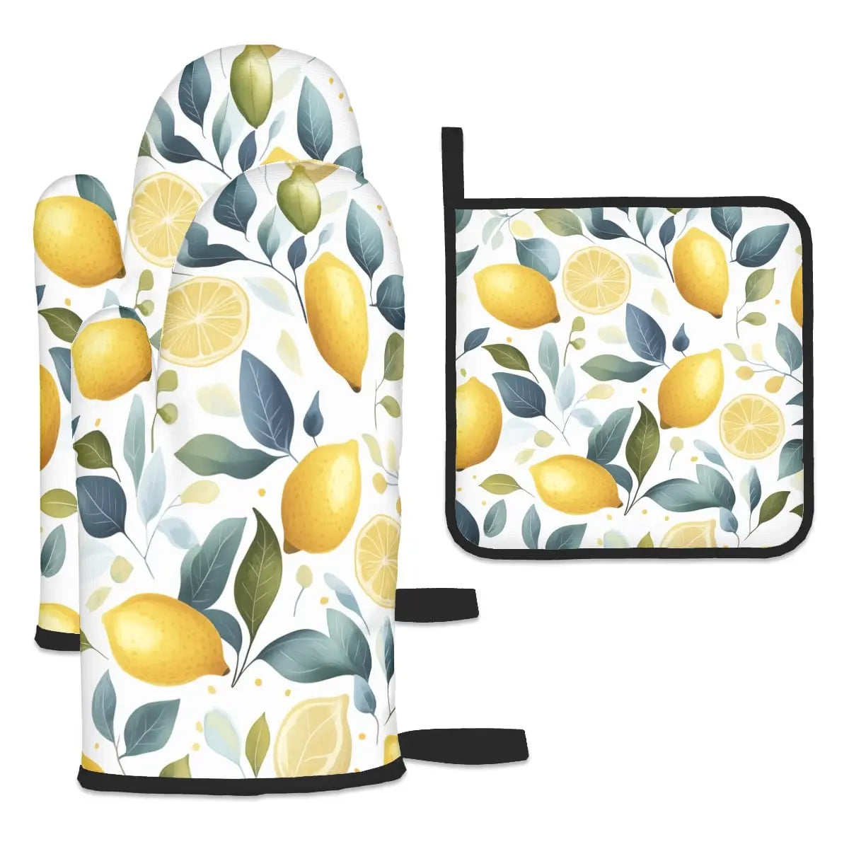 Amor di Stelle® FUOCO – Designer Ofenhandschuh & Topflappen Set - One Size - Kitchen Decor Jetzt einkaufen