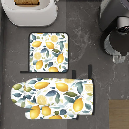 Amor di Stelle® FUOCO – Designer Ofenhandschuh & Topflappen Set - One Size - Kitchen Decor Jetzt einkaufen