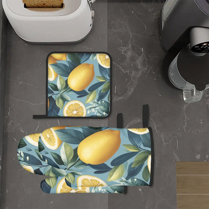 Amor di Stelle® FUOCO – Designer Ofenhandschuh & Topflappen Set - One Size - Kitchen Decor Jetzt einkaufen