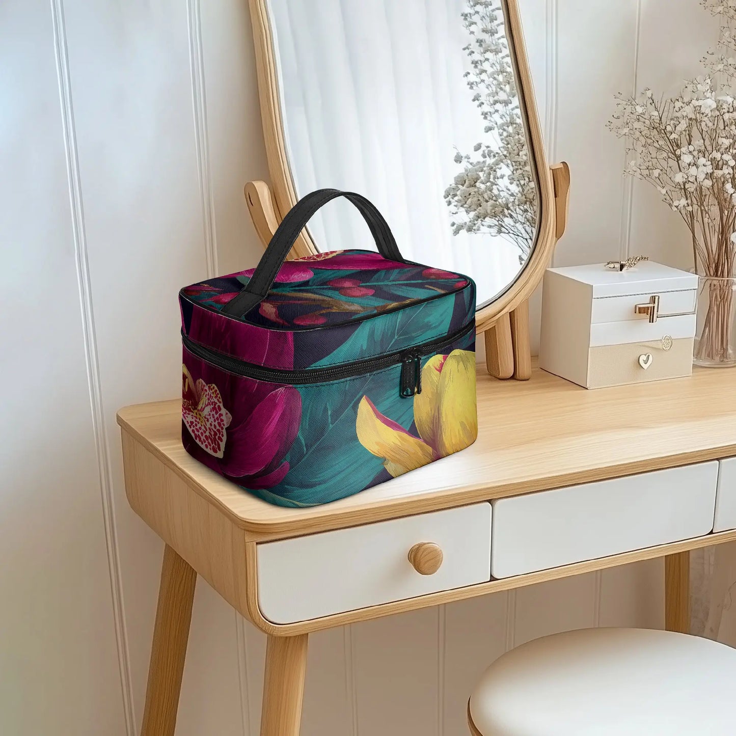 Amor di Stelle® GALASSIA – Designer Reisebox aus Leder - Kosmetiktaschen Jetzt einkaufen