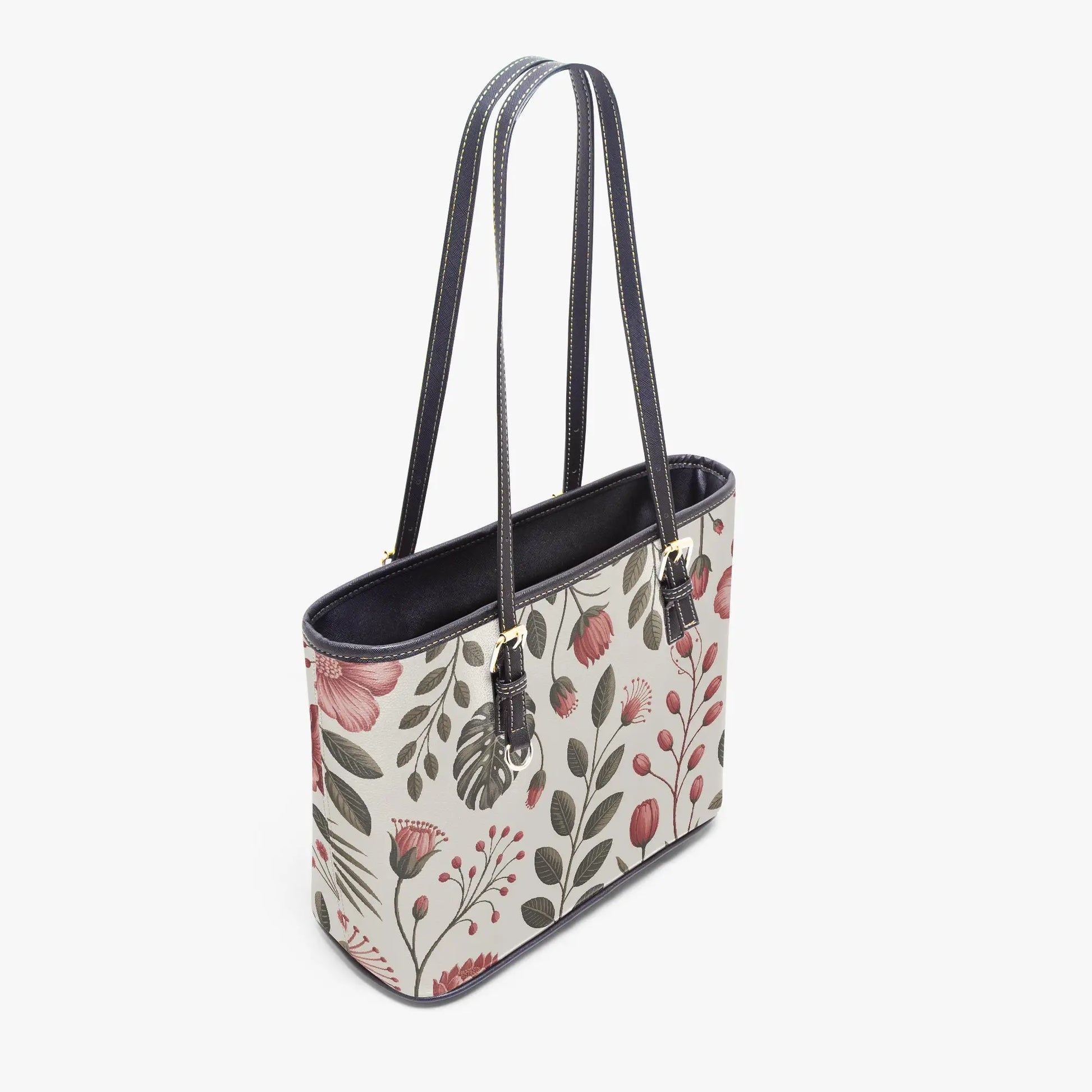 Amor di Stelle® GRANDE AMORE – Exklusive Leder Handtasche | Schweizer Design - M / Twill Faux Leather - Tote Bags
