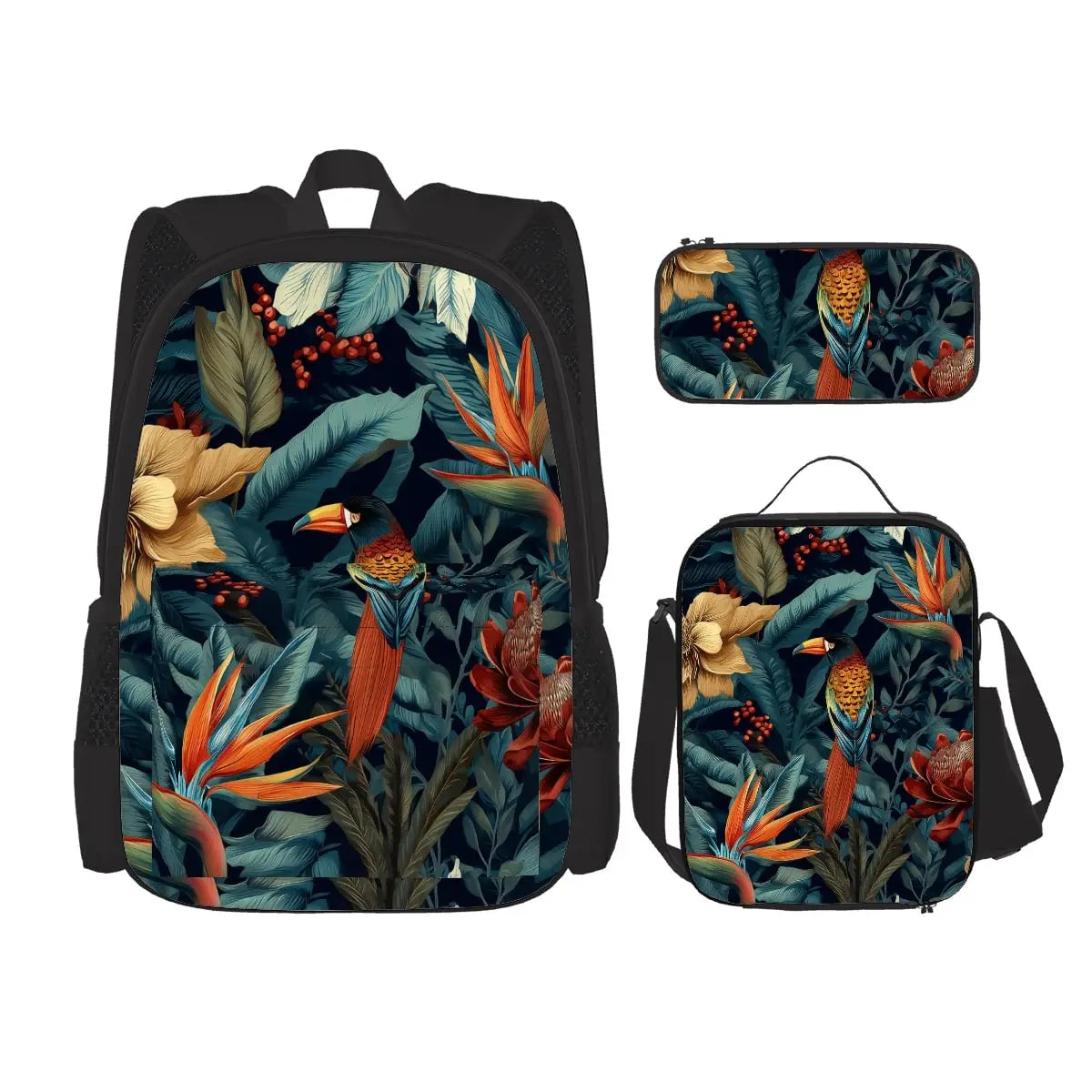 Amor di Stelle® NOVA 3-teiliges Set: Rucksack Lunchbag & Federmäppchen - Schoolbag Jetzt einkaufen