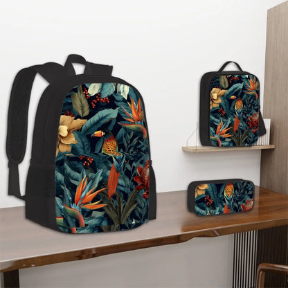 Amor di Stelle® NOVA 3-teiliges Set: Rucksack Lunchbag & Federmäppchen - Schoolbag Jetzt einkaufen