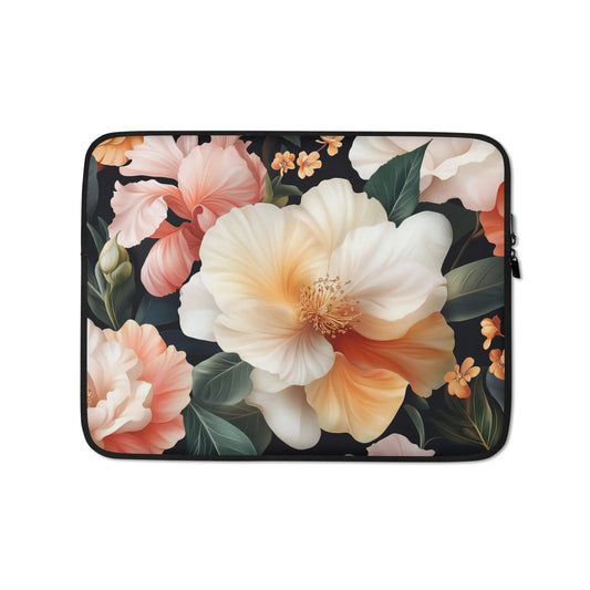 Amor di Stelle® NUVOLA – Designer Laptophülle 13 / 15 Zoll Blumenmuster - 13″ - Jetzt einkaufen