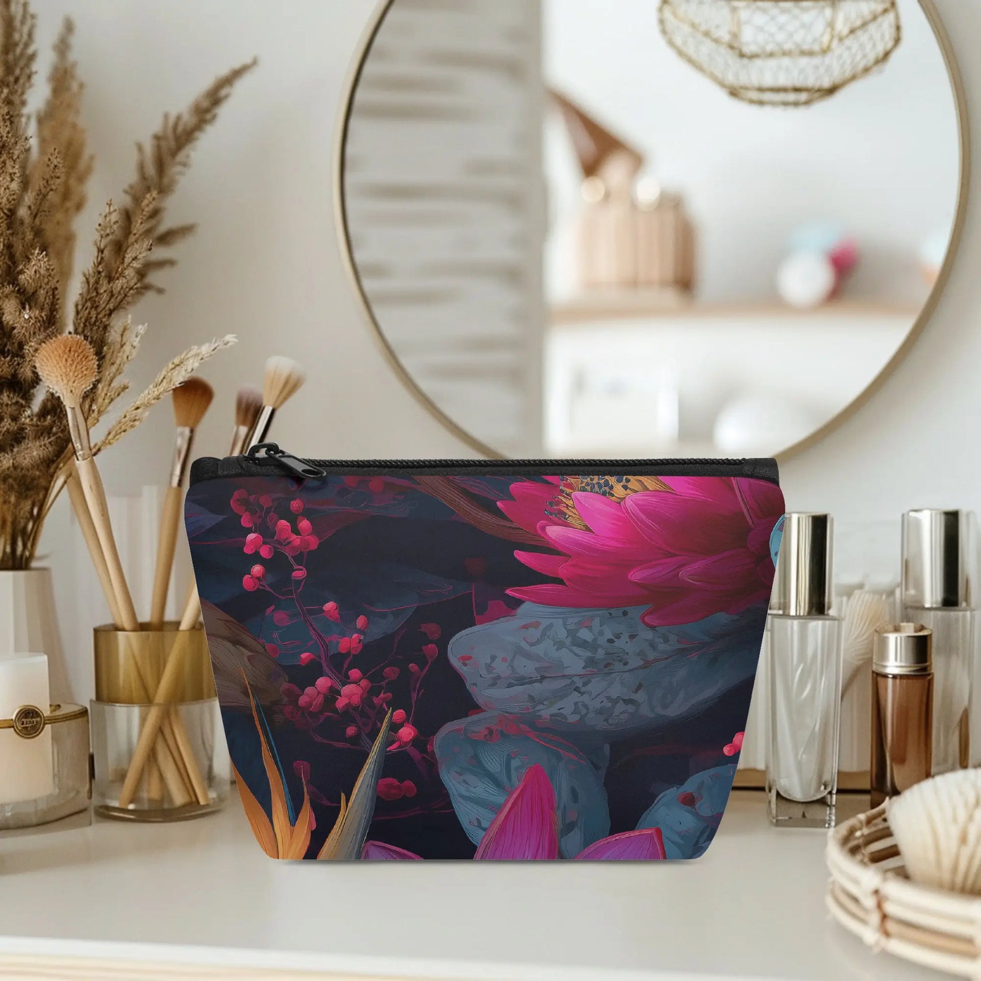 Amor di Stelle® PIUMA - Designer Make-up Bag aus Neopren - Kosmetiktaschen Jetzt einkaufen