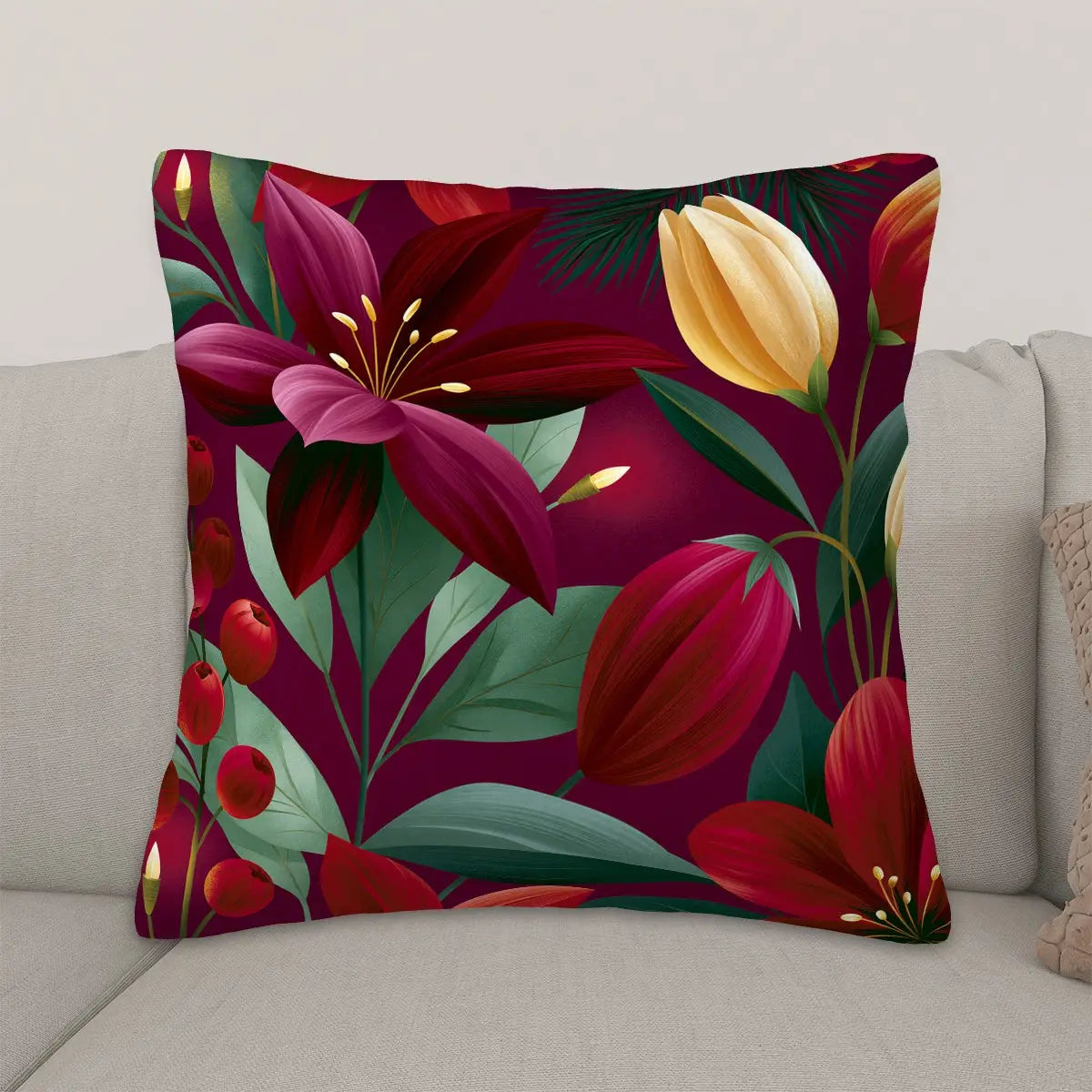 Amor di Stelle® RIPOSO | Edler Samt-Kissenbezug | Dekokissen Bunt - Pillow Case Jetzt einkaufen