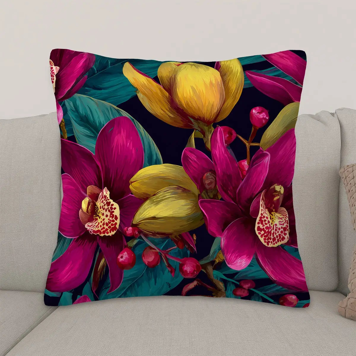 Amor di Stelle® RIPOSO | Edler Samt-Kissenbezug | Dekokissen Bunt - Pillow Case Jetzt einkaufen