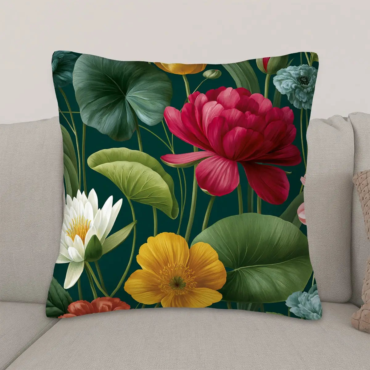 Amor di Stelle® RIPOSO | Edler Samt-Kissenbezug | Dekokissen Bunt - Pillow Case Jetzt einkaufen