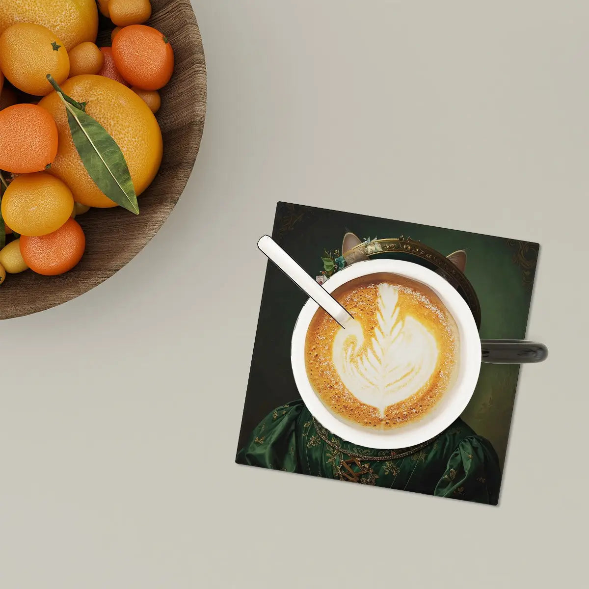 Amor di Stelle® Terra 6er Set Keramik-Untersetzer mit Metallständer - Home Accessories Jetzt einkaufen