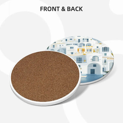 Amor di Stelle® Terra 6er Set Keramik-Untersetzer mit Metallständer - Home Accessories Jetzt einkaufen