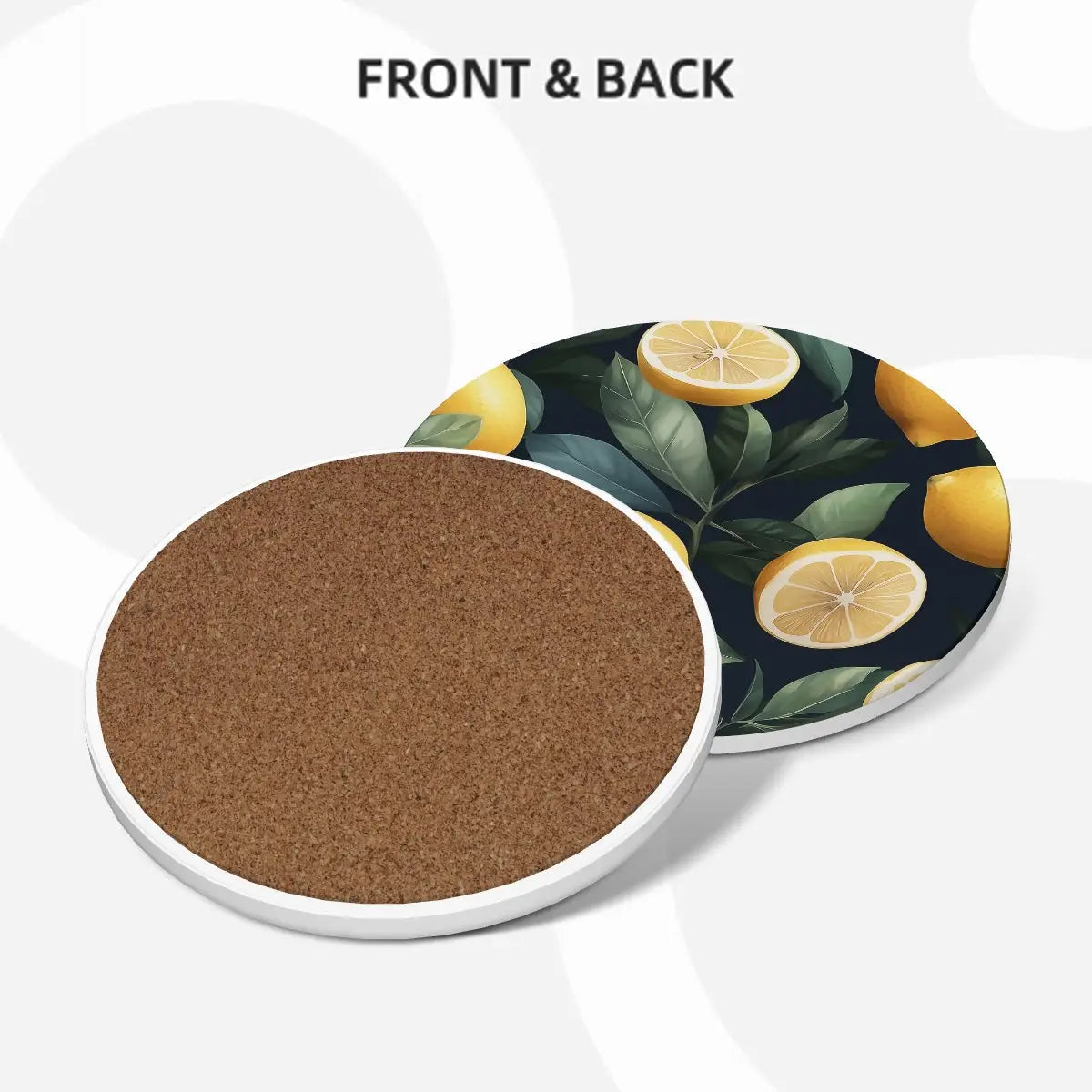 Amor di Stelle® Terra 6er Set Keramik-Untersetzer mit Metallständer - Home Accessories Jetzt einkaufen