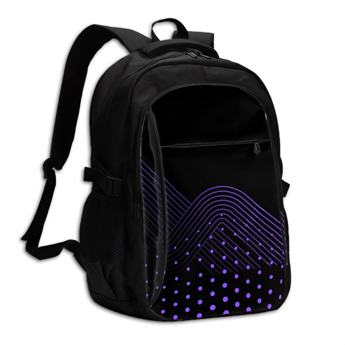 Amor di Stelle® Laptop-Rucksack mit USB-Ladeanschluss & Anti-Diebstahl-Fach