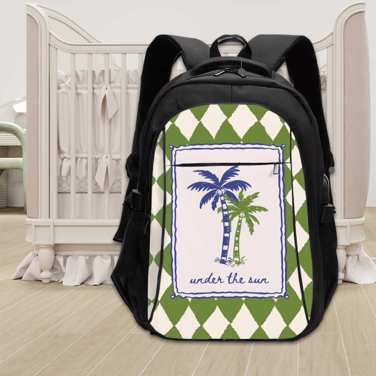 Amor di Stelle® Laptop-Rucksack mit USB-Ladeanschluss & Anti-Diebstahl-Fach