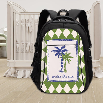 Amor di Stelle® Laptop-Rucksack mit USB-Ladeanschluss & Anti-Diebstahl-Fach