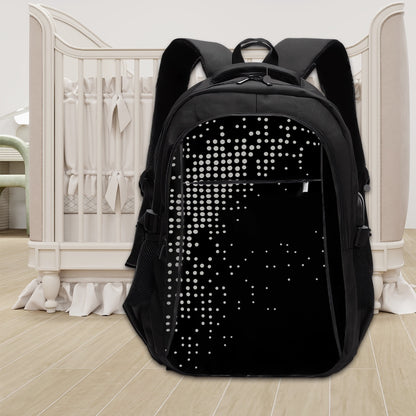 Amor di Stelle® Laptop-Rucksack mit USB-Ladeanschluss & Anti-Diebstahl-Fach