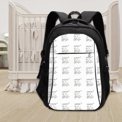 Amor di Stelle® Laptop-Rucksack mit USB-Ladeanschluss & Anti-Diebstahl-Fach