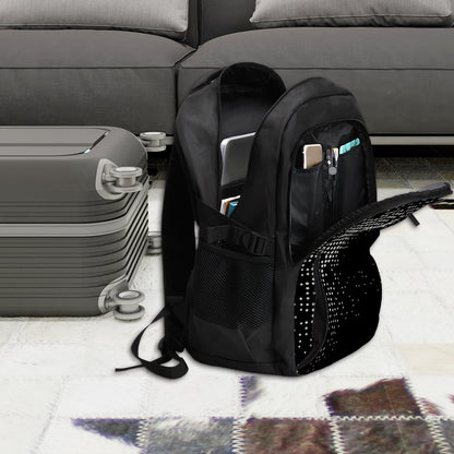 Amor di Stelle® Laptop-Rucksack mit USB-Ladeanschluss & Anti-Diebstahl-Fach