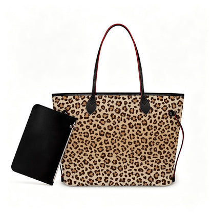 Amor di Stelle® GRANDE AMORE – Exklusive Leder Handtasche mit Pouch ⁠