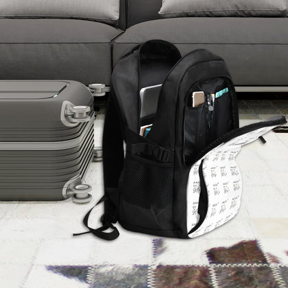 Amor di Stelle® Laptop-Rucksack mit USB-Ladeanschluss & Anti-Diebstahl-Fach
