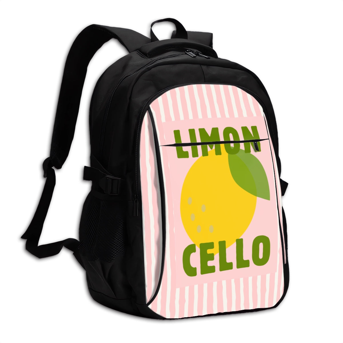 Amor di Stelle® Laptop-Rucksack mit USB-Ladeanschluss & Anti-Diebstahl-Fach