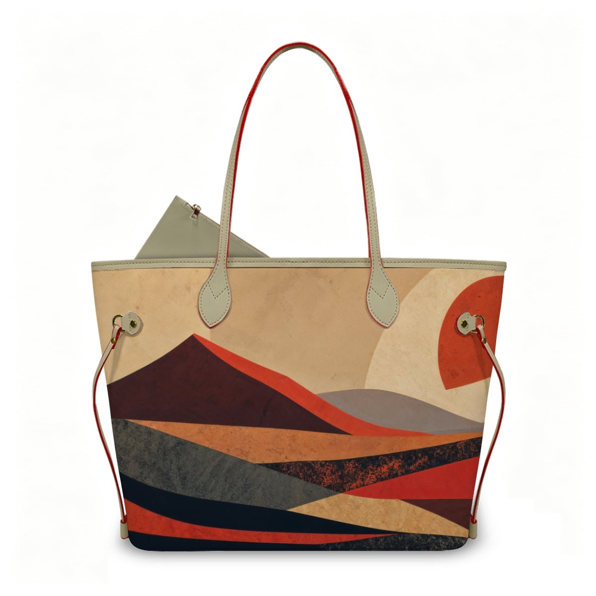 Amor di Stelle® GRANDE AMORE – Exklusive Leder Handtasche mit Pouch ⁠