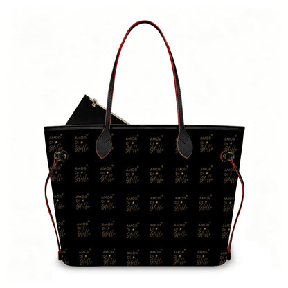 Amor di Stelle® GRANDE AMORE – Exklusive Leder Handtasche mit Pouch ⁠