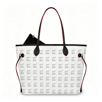 Amor di Stelle® GRANDE AMORE – Exklusive Leder Handtasche mit Pouch ⁠