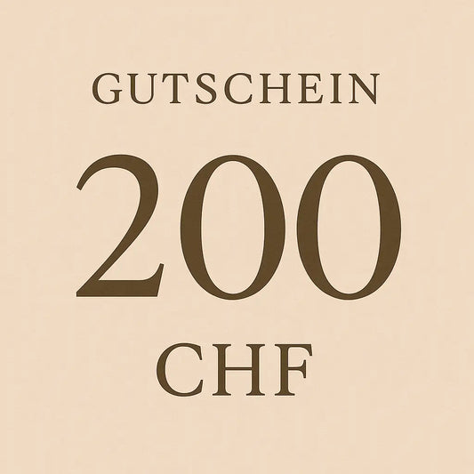 Gutschein 200.- - Jetzt einkaufen
