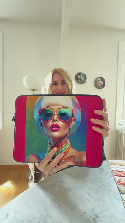 Amor di Stelle NOVULA– Designer Laptophülle 13 / 15 Zoll bunt⁠
