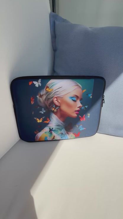 Amor di Stelle® NOVULA– Designer Laptophülle 13 / 15 Zoll bunt⁠